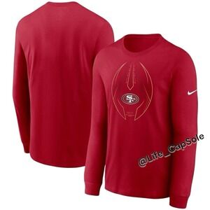 Size S San Francisco 49ers Nike Legend Icon Performance Long Sleeve T-Shirt New
